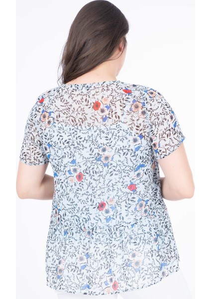 Astarlı Şifon Bluz 34630