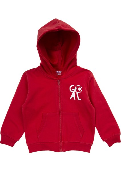 Erkek Bebek Sweatshirt Kırmızı
