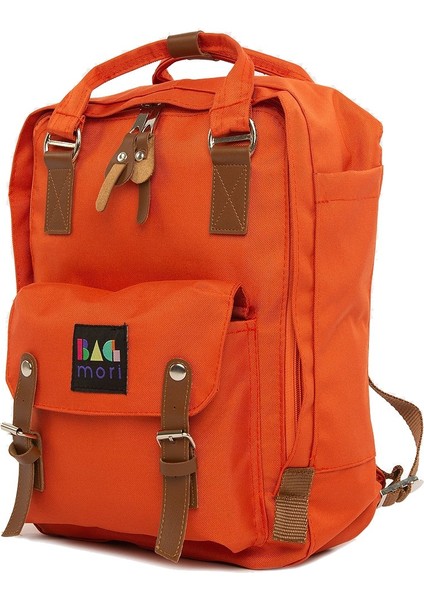 Kiremit Kemer Detaylı Cepli Sırt Çantası fiyatları