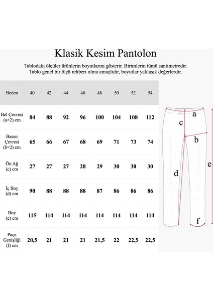 Erkek Klasik Kesim Mavi Kumaş Pantolon