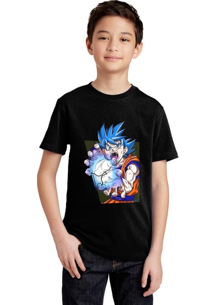 Dragon Ball Z Saiyan Erkek Çocuk T-Shirt