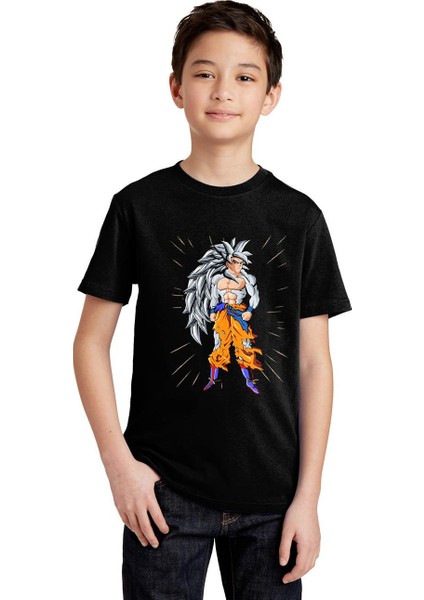Dragon Ball Z Saiyan God. Erkek Çocuk T-Shirt