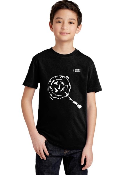 Pubg 3Lvl Kask Erkek Çocuk T-Shirt