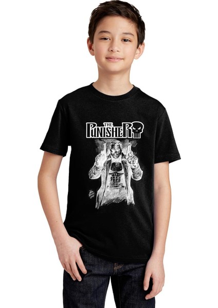 The Punisher Frank Castle Jon Bernthal Erkek Çocuk T-Shirt