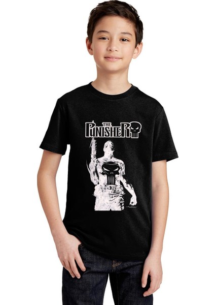 The Punisher Frank Castle Jon Bernthal Erkek Çocuk T-Shirt