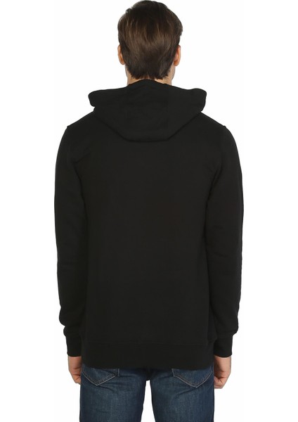 Radiohead Siyah Kapüşonlu Erkek Sweatshirt Hoodie