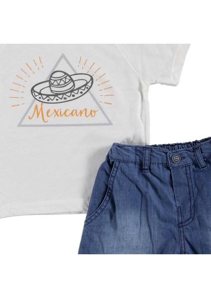 Erkek Bebek Arizona Arizona 2'li T-Shirt Şort Takım fiyatları