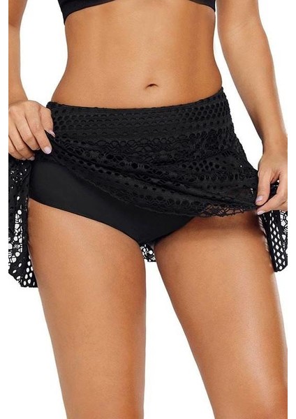 Dantel Etekli Bikini Alt
