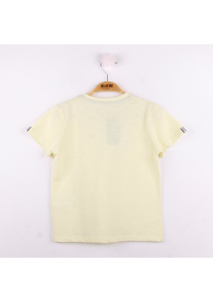 Erkek Çocuk Playhard Baskılı T-shirt