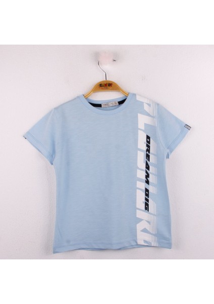 Erkek Çocuk Playhard Baskılı T-shirt