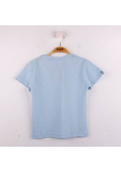 Erkek Çocuk Playhard Baskılı T-shirt