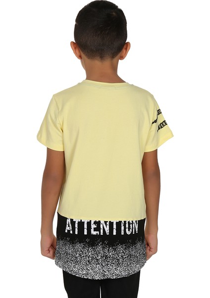 Erkek Çocuk Tiger Nakışlı T-shirt