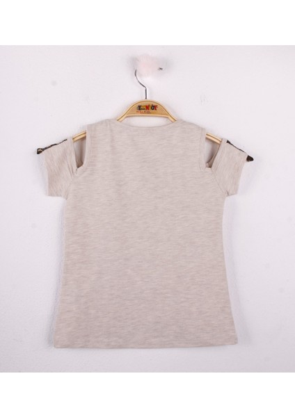 Kız Çocuk Bonjour Şeritli T-shirt fiyatları