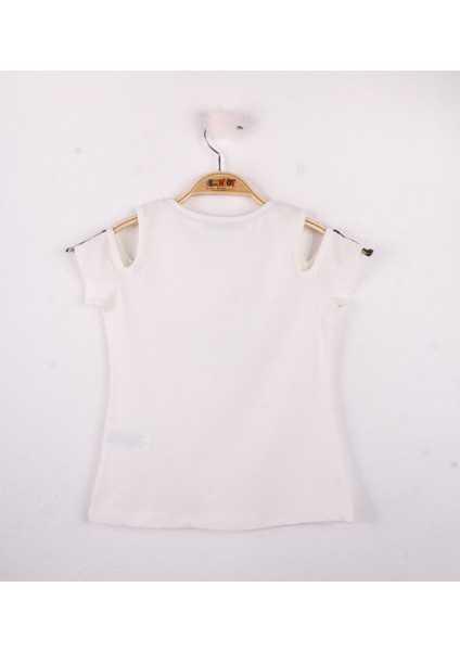 Kız Çocuk Bonjour Şeritli T-shirt fiyatları
