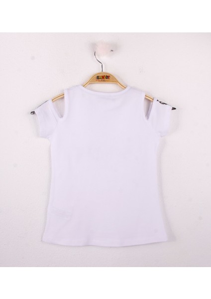 Kız Çocuk Bonjour Şeritli T-shirt fiyatları