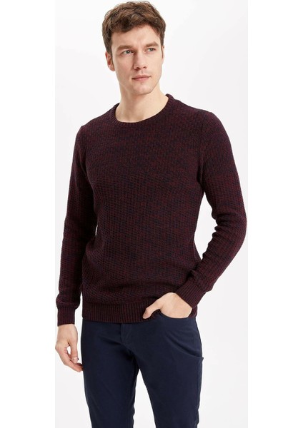 Slim Fit Triko Kazak K8632AZ19WN