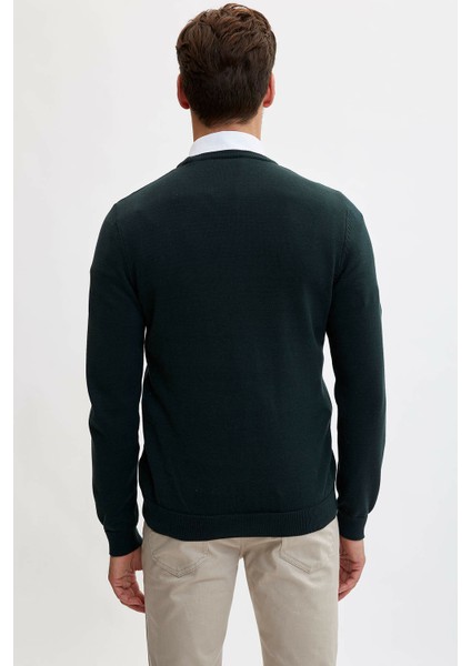 Basic Slim Fit Kazak L2631AZ19WN fırsatları