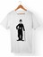 Charlie Chaplin Çocuk Beyaz T-Shirt 1
