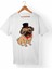 Pug Dog Çocuk Beyaz T-Shirt 1