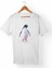 Penguen Baskılı Çocuk Beyaz T-Shirt 1