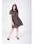 Belden Lastikli Leopar Elbise 34400 1