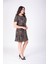 Belden Lastikli Leopar Elbise 34400 2