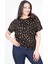 Düşük Kol Rahat T-Shirt 34477 1
