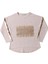 Kız Çocuk Unknown Baskılı Sweatshirt Kahve Melanj 5 Yaş K-326 1