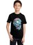 Lucifer Zombie Skull Erkek Çocuk T-Shirt 1