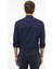 Erkek Lacivert Slim Fit Uzun Kollu Klasik Gömlek 50207628-VR033 3