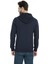 Hood Corp Logo Erkek Lacivert Kapüşonlu Sweatshirt 2