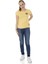 Kız Çocuk T-Shirt Kalp Nakışlı Sarı 8 Yaş K-131 1