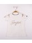 Kız Çocuk Bonjour Şeritli T-shirt 1