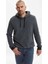 Erkek Slim Fit Kapüşonlu Sweatshirt 3