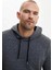 Erkek Slim Fit Kapüşonlu Sweatshirt 4