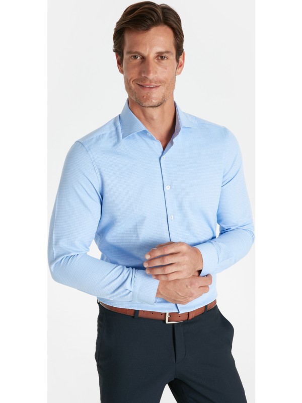 Yesil Regular Fit Uzun Kollu Keten Gomlek Lc Waikiki