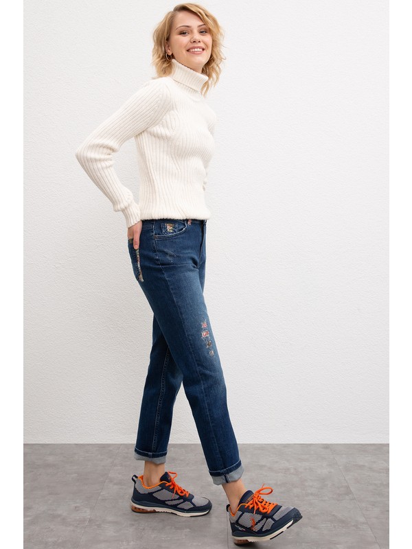 U S Polo Assn Kadin Denim Pantolon 50209488 Dn0022 Fiyati