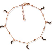 Argentum Concept Ay Motifli Gümüş Toplu Halhal