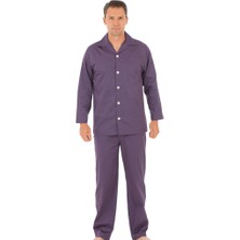 The Don Mor Çizgili Poplin Erkek Pijama Takımı