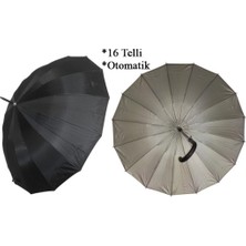 Cool 16 Telli Yarı Otomatik Baston Erkek Şemsiye