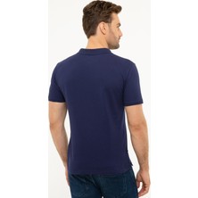 Pierre Cardin Erkek Lacivert Slim Fit Tişört 50223966-VR033
