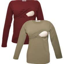 Luvmabelly Myra2703_2707 Emzirme Sweatshirt Seti