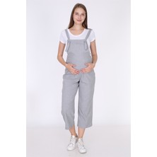 Luvmabelly MYRA6100 - Gri Hamile Salopet
