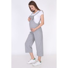 Luvmabelly MYRA6100 - Gri Hamile Salopet