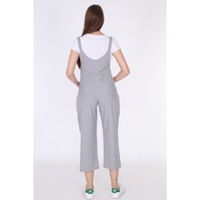Luvmabelly MYRA6100 - Gri Hamile Salopet