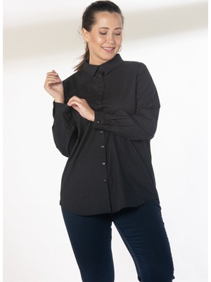 Rmg Büyük Beden Pamuk Gömlek