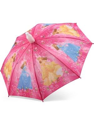 Bardaklı Kız Çocuk Şemsiye 8 Telli