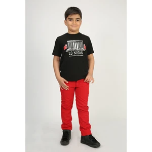 Unisex Çocuk 23 Nisan Anıtkabir Baskılı T-Shirt