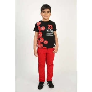 Unisex Çocuk 23 Nisan Baskılı T-Shirt