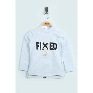 Kız Çocuk Sweatshirt Fixed Varak Baskılı